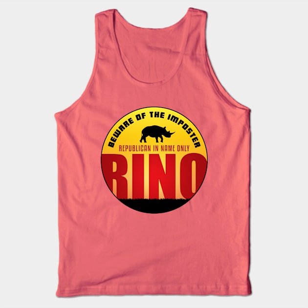 Beware of the RINO Tank Top by morningdance